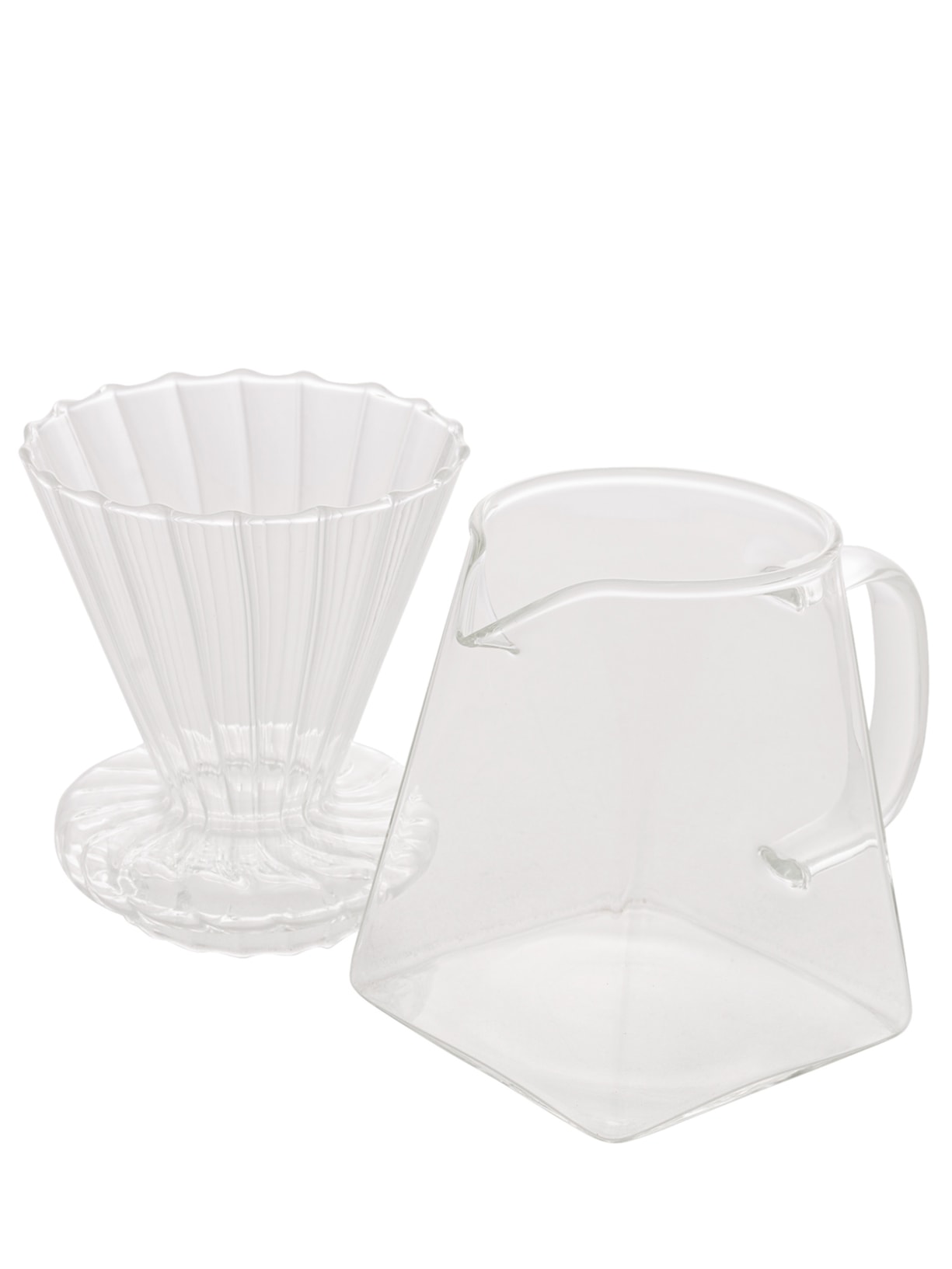 Cafeteira e Filtro de Vidro Borossilicato Resistente a Calor 500ml  Wolff