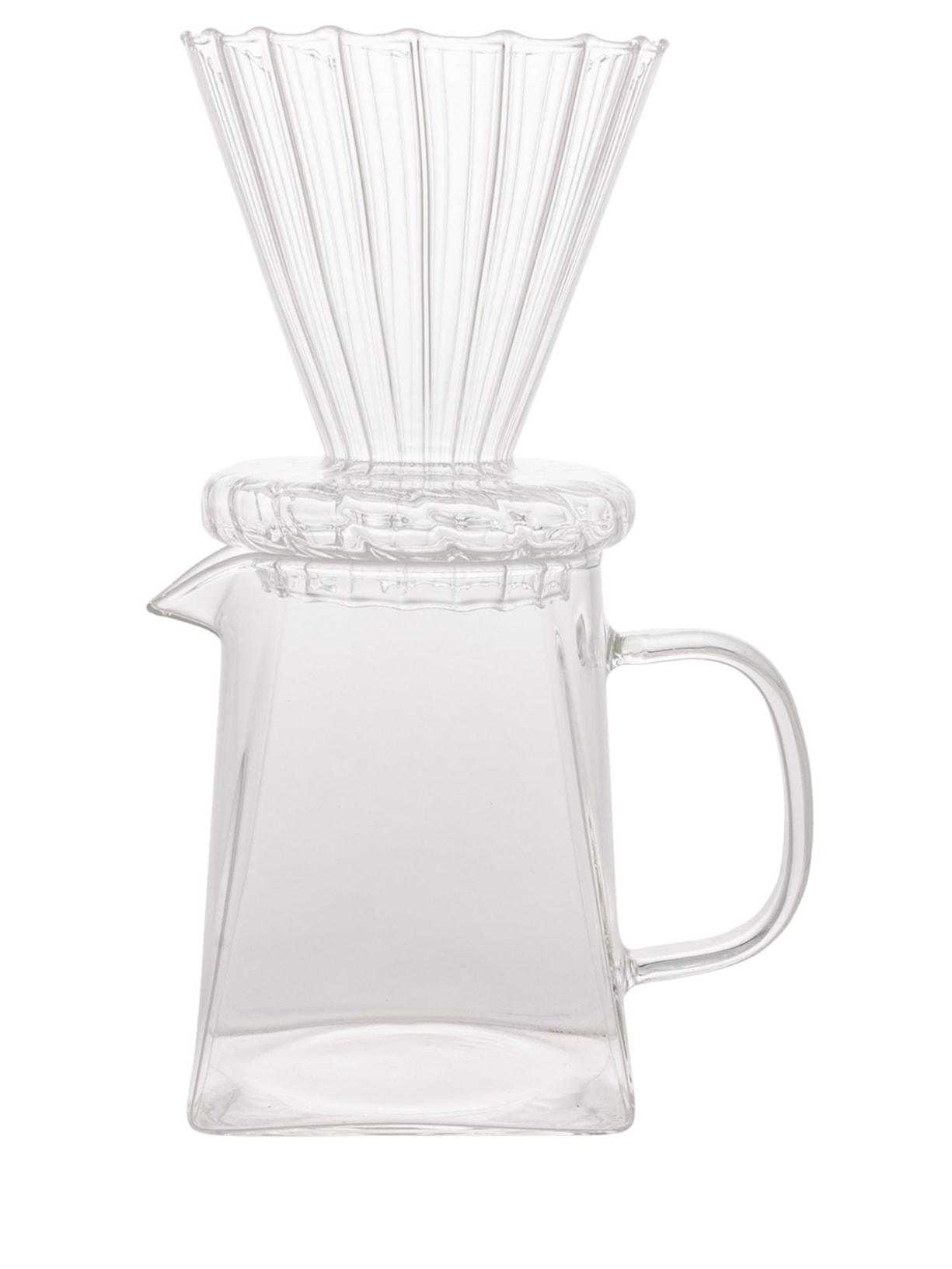 Cafeteira e Filtro de Vidro Borossilicato Resistente a Calor 500ml  Wolff