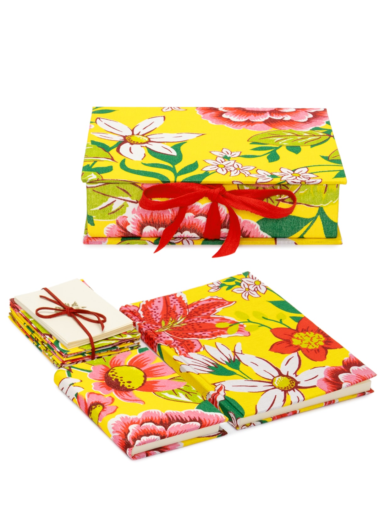 Caixa Chita Grande - Amarelo