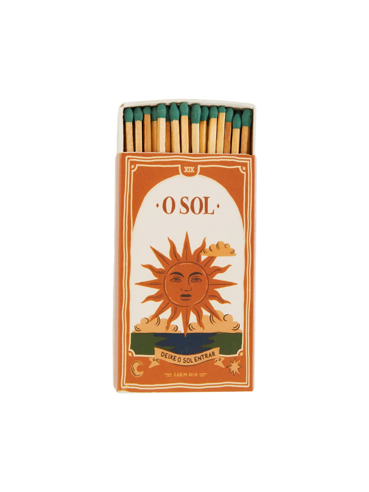 Caixa De Fósforo O Sol - Amarelo