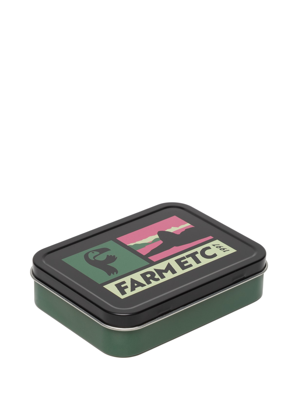 Caixa de Metal  Preto Farm Etc