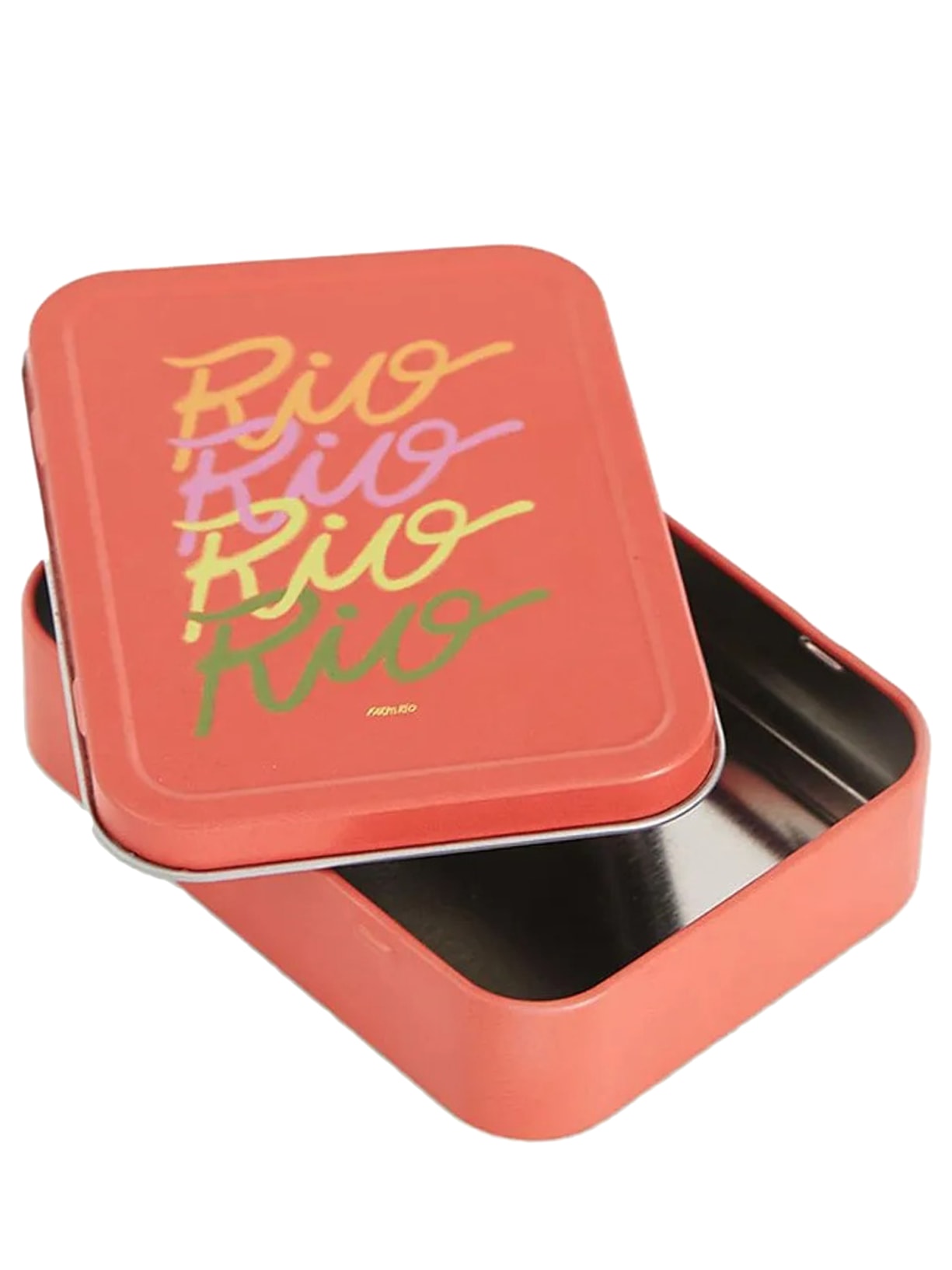 Caixa De Metal Rio Laranja Farm Etc