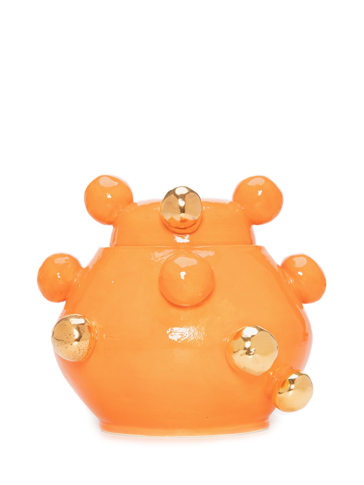 Caixinha Bruxelas em Cerâmica - Laranja