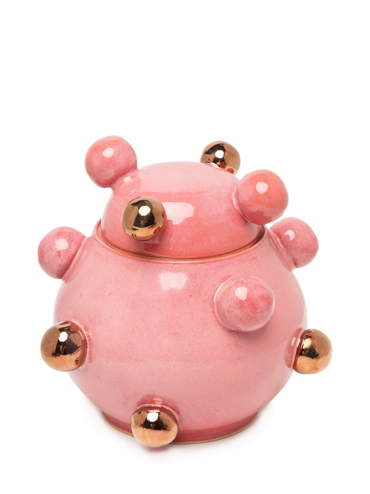 Caixinha Bruxelas Magenta com Ouro Rosa Marô Antunes