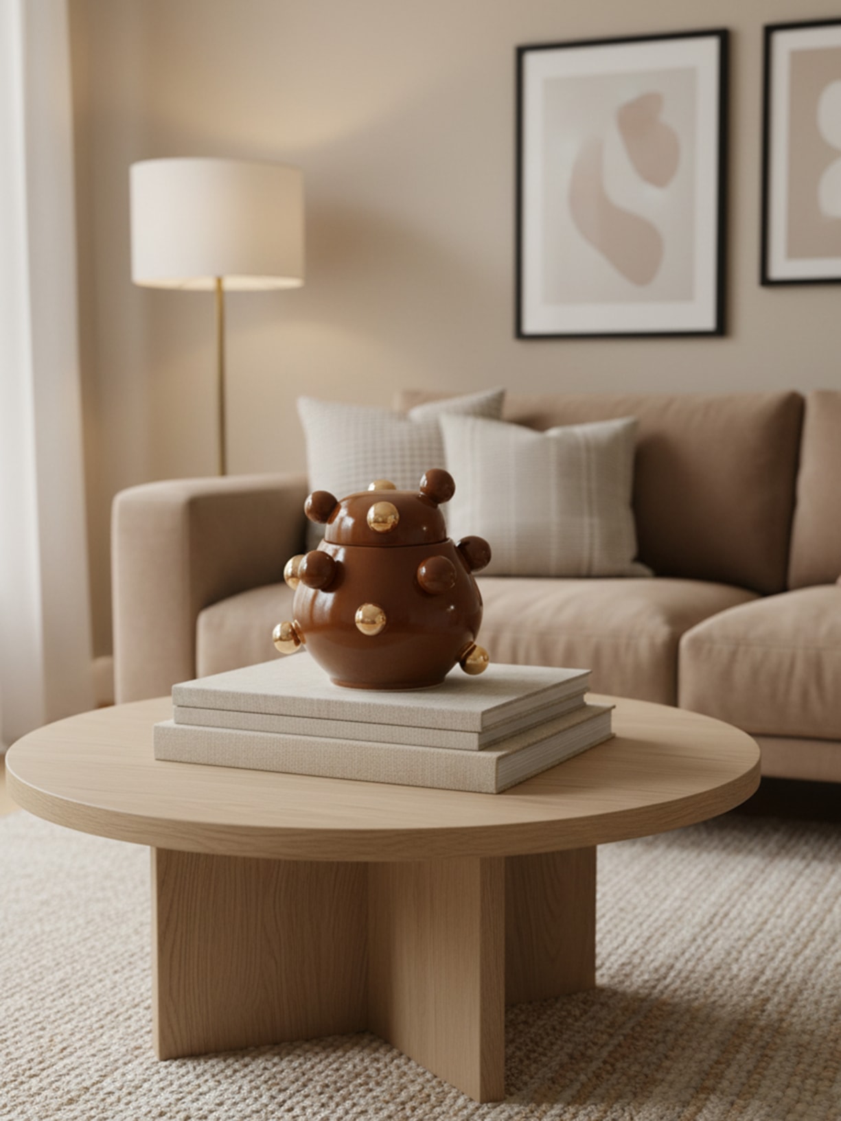 Caixinha Bruxelas Marrom Marô Antunes