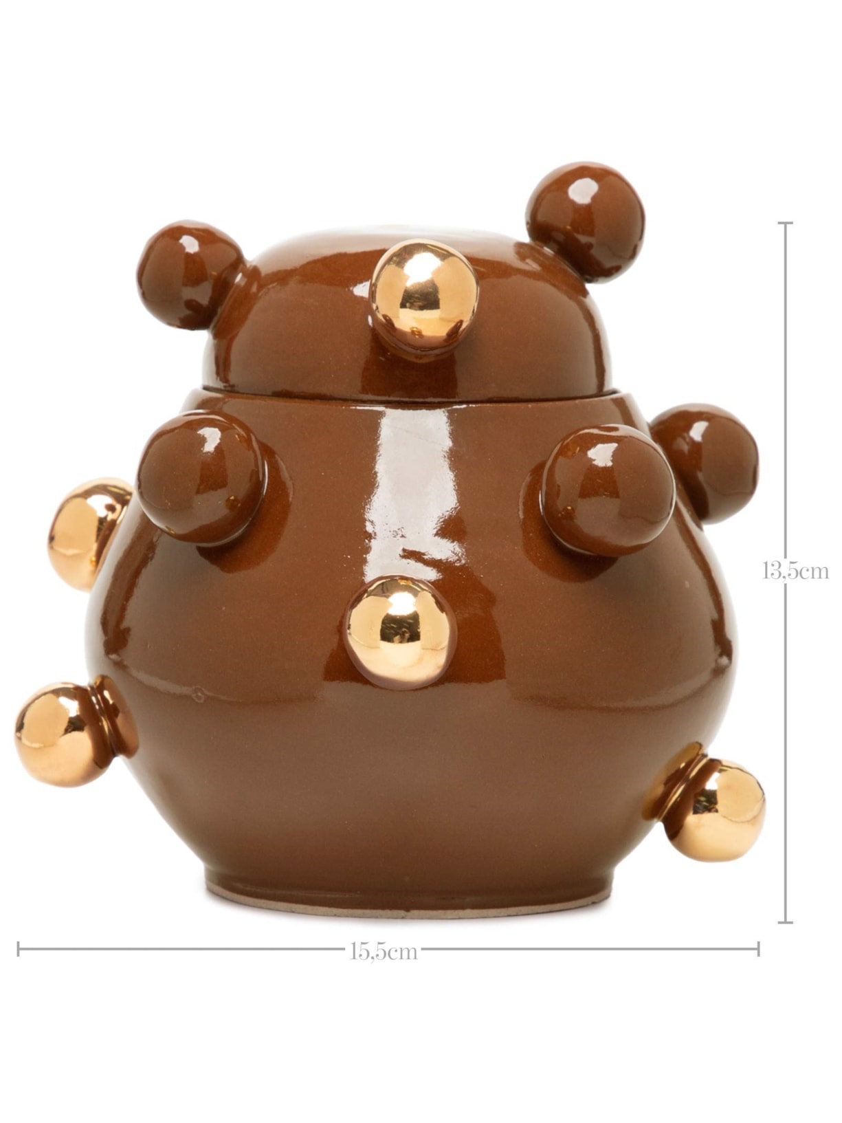 Caixinha Bruxelas Marrom Marô Antunes