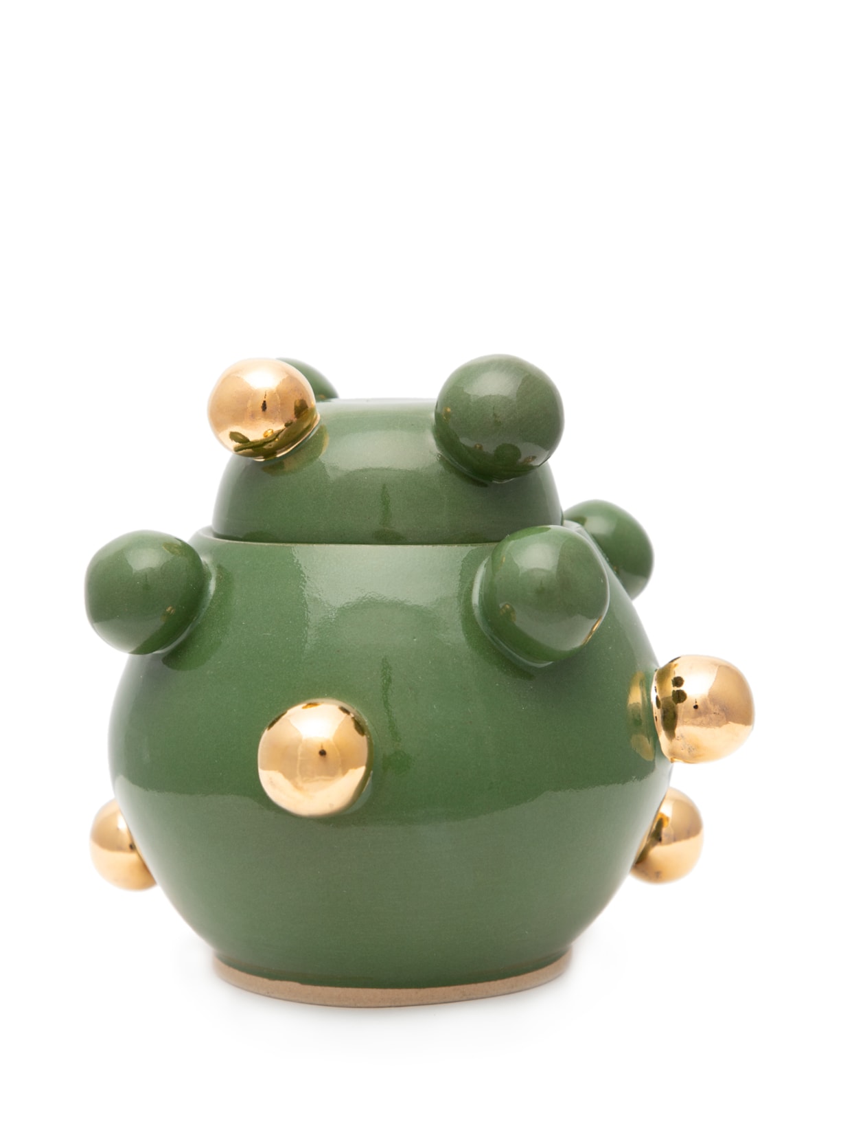 Caixinha Bruxelas Musgo Com Ouro Amarelo Verde Marô Antunes