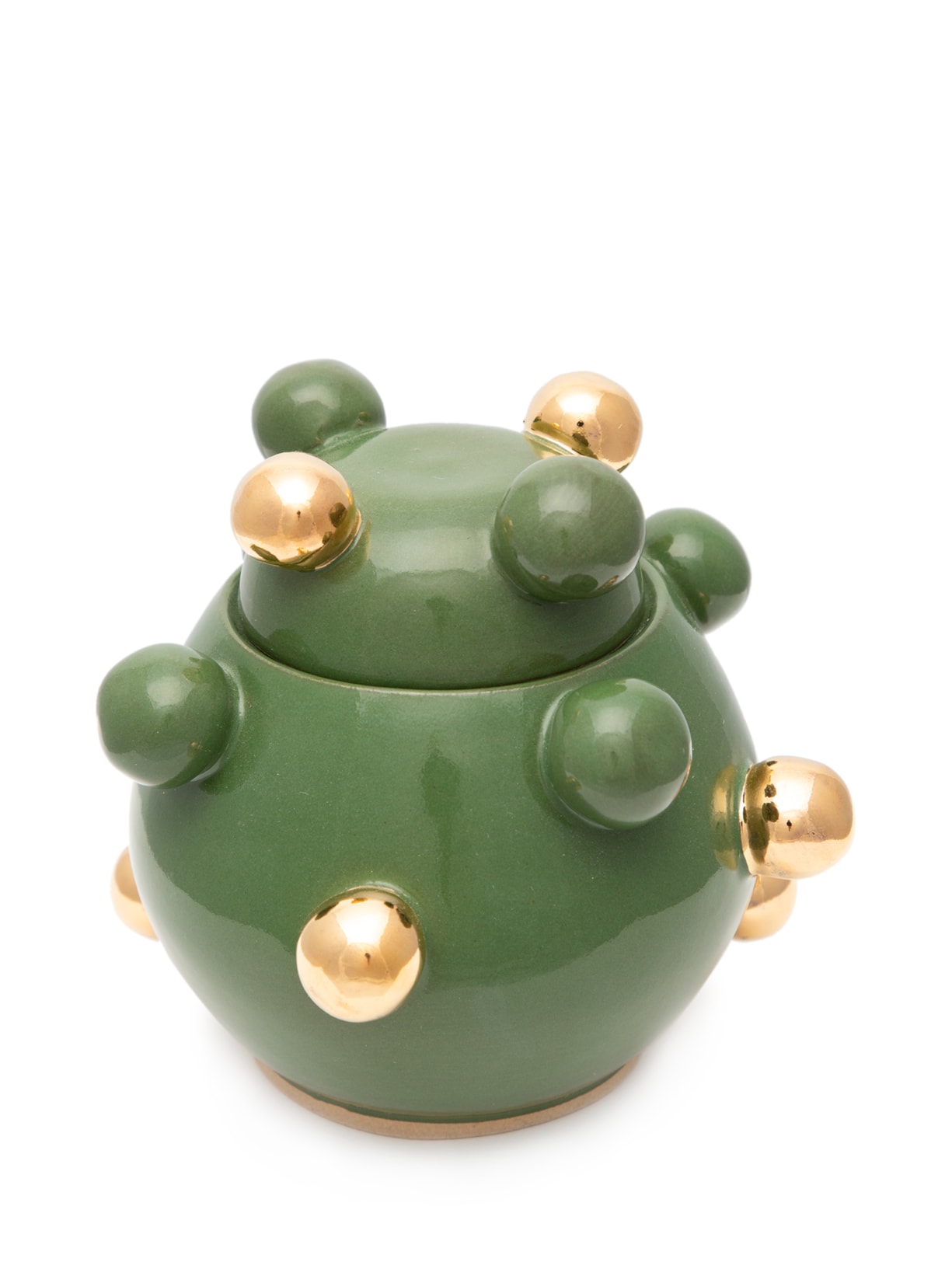 Caixinha Bruxelas Musgo Com Ouro Amarelo Verde Marô Antunes