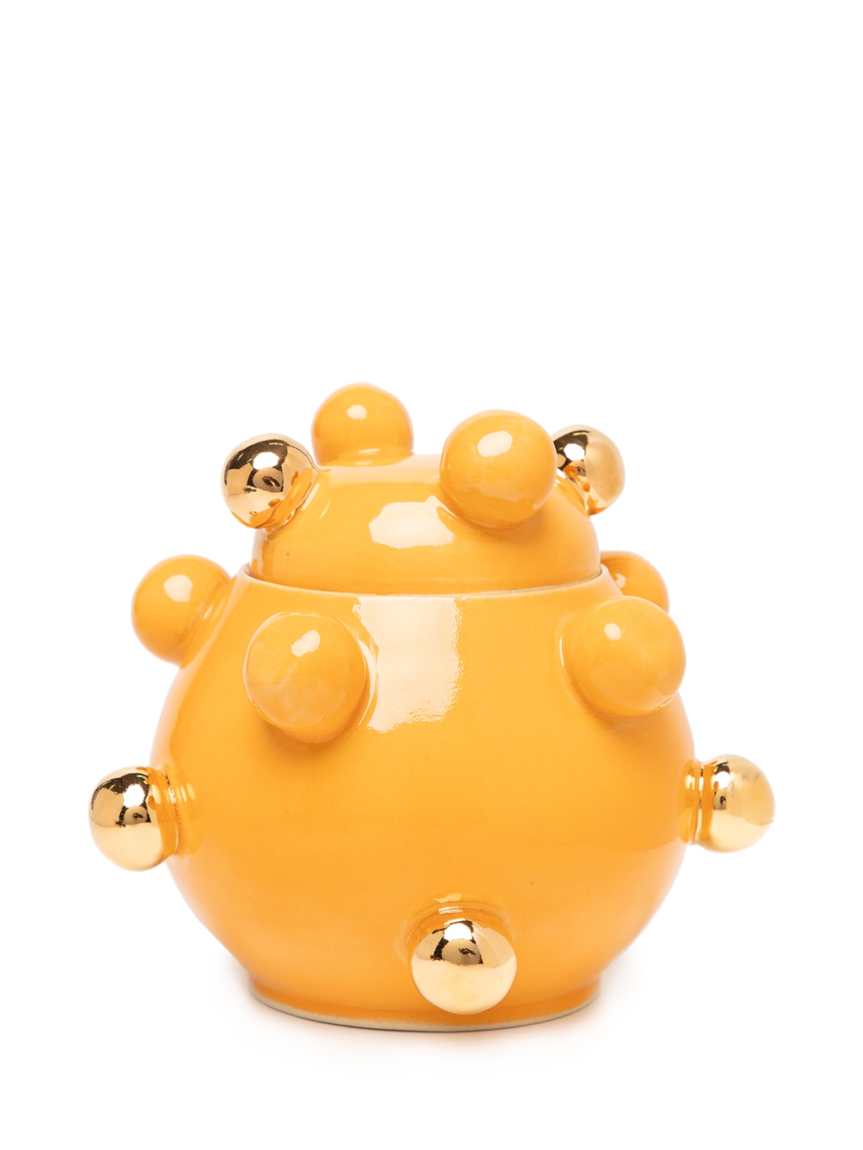 Caixinha Bruxelas Sunset com Ouro - Amarelo