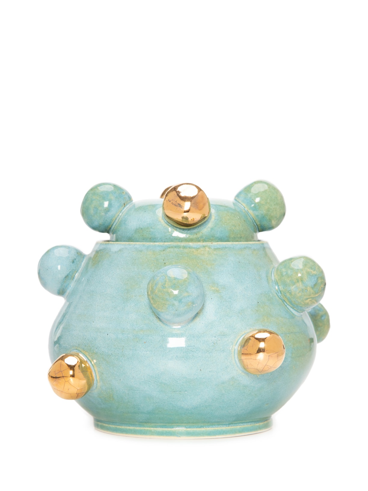 Caixinha Em Cerâmica - Azul