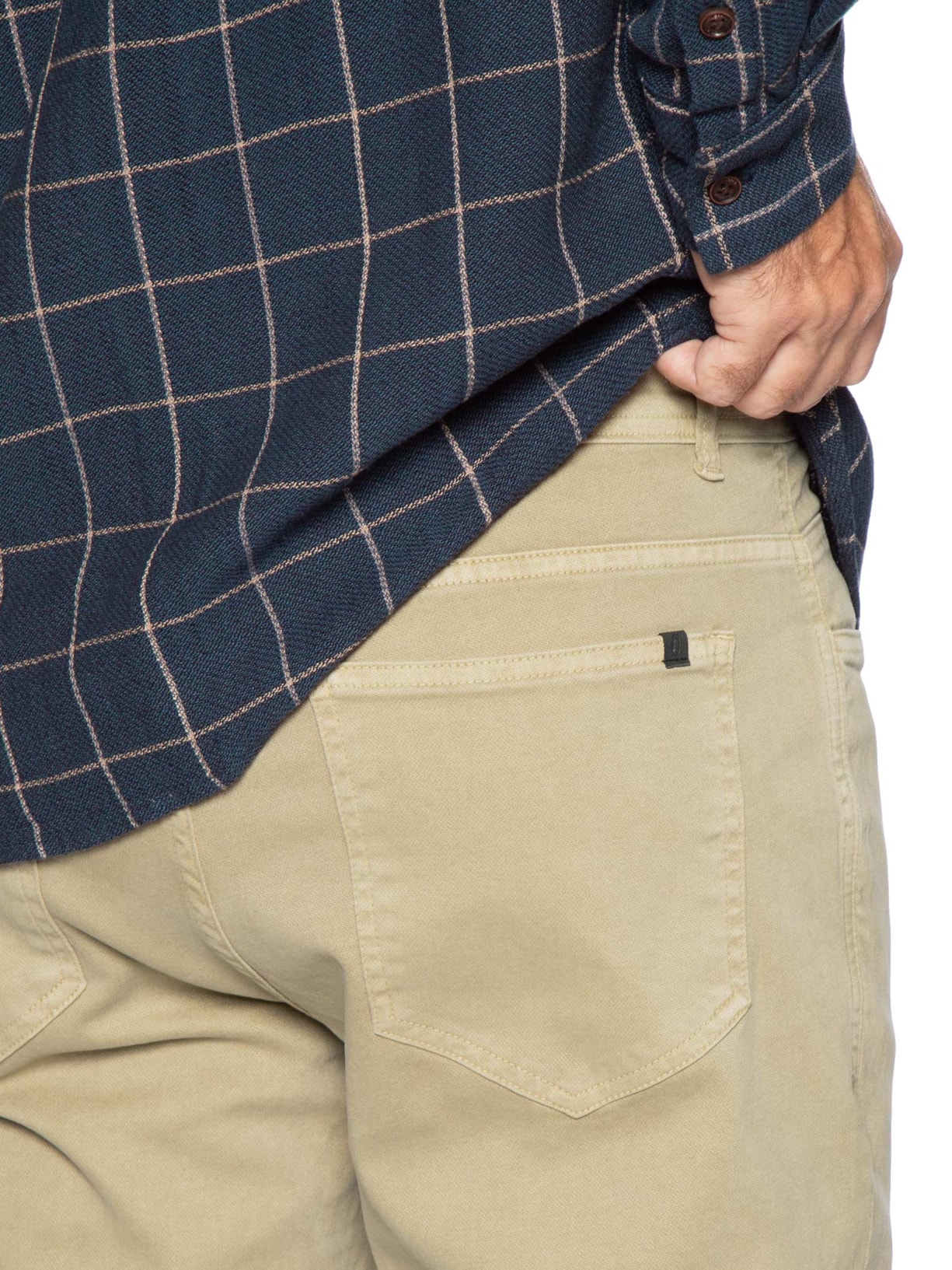 Calça 5 Pockets Super Soft Masculina Bege Austral