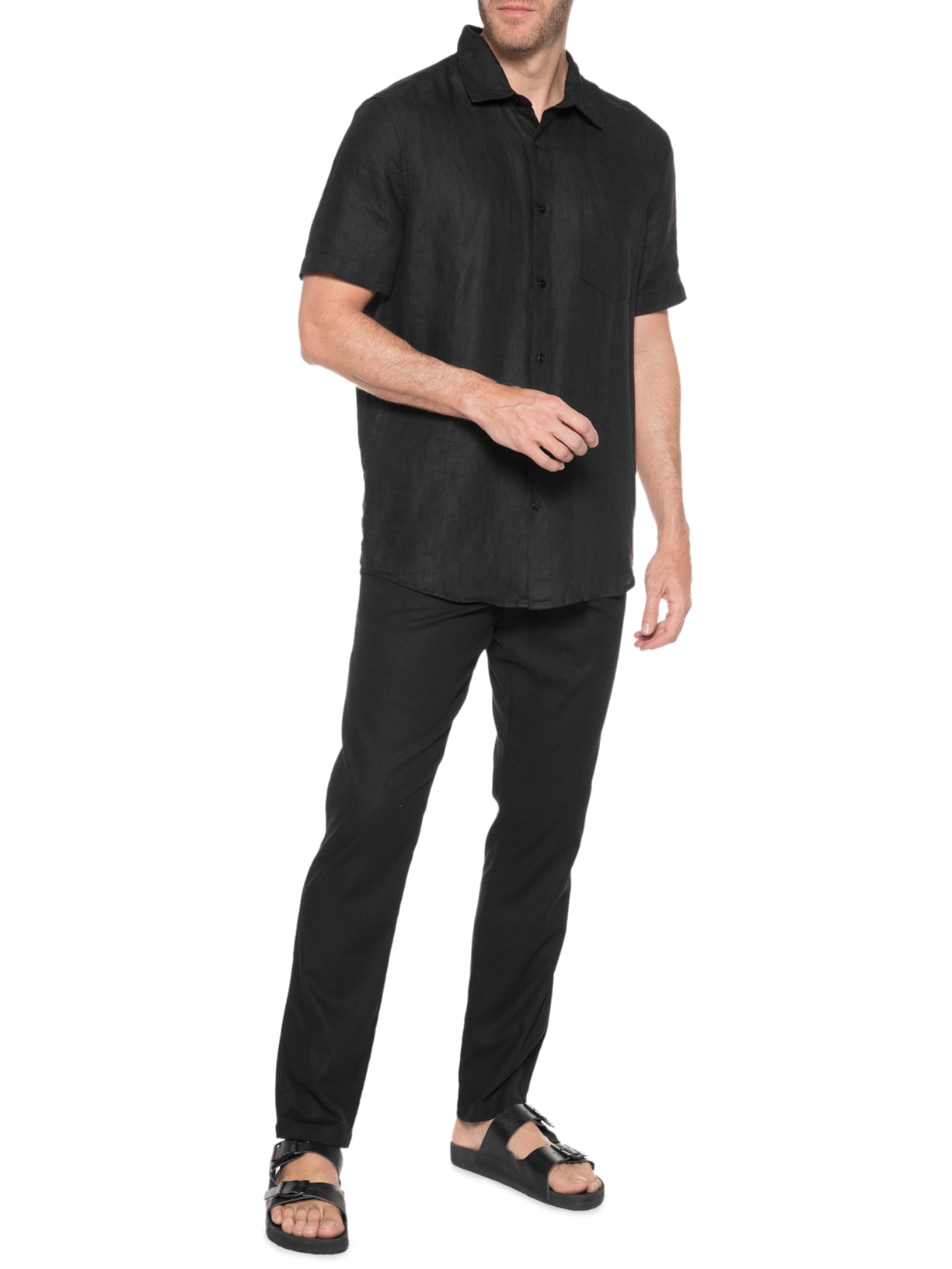 Calça Alfaiataria Urca Preto Be.each