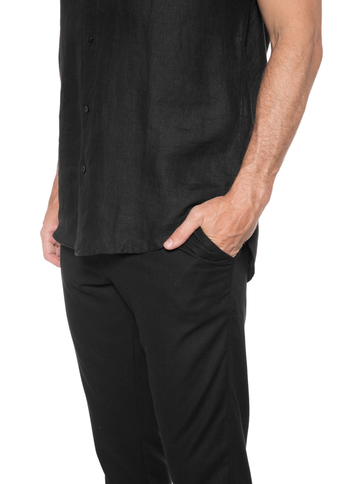 Calça Alfaiataria Urca Preto Be.each