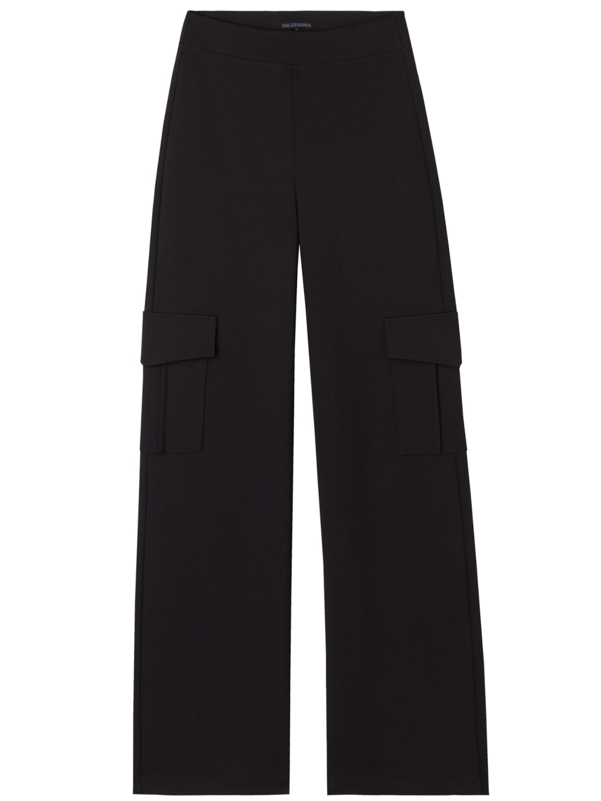 Calça Cargo Em Malha Milano - Preto