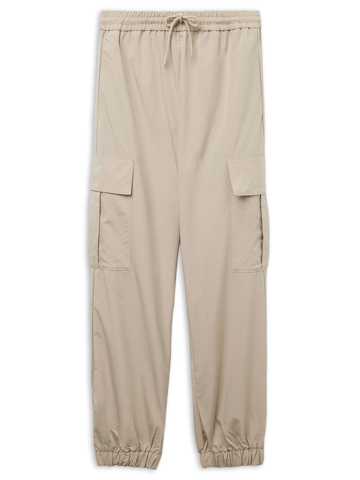 Calça Cargo Jogger Soft Touch - Bege