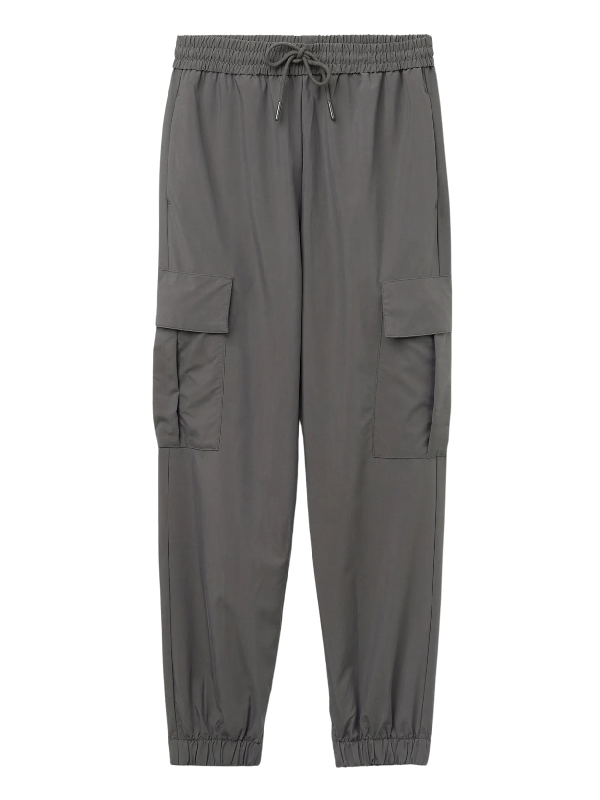 Calça Cargo Jogger Soft Touch - Cinza