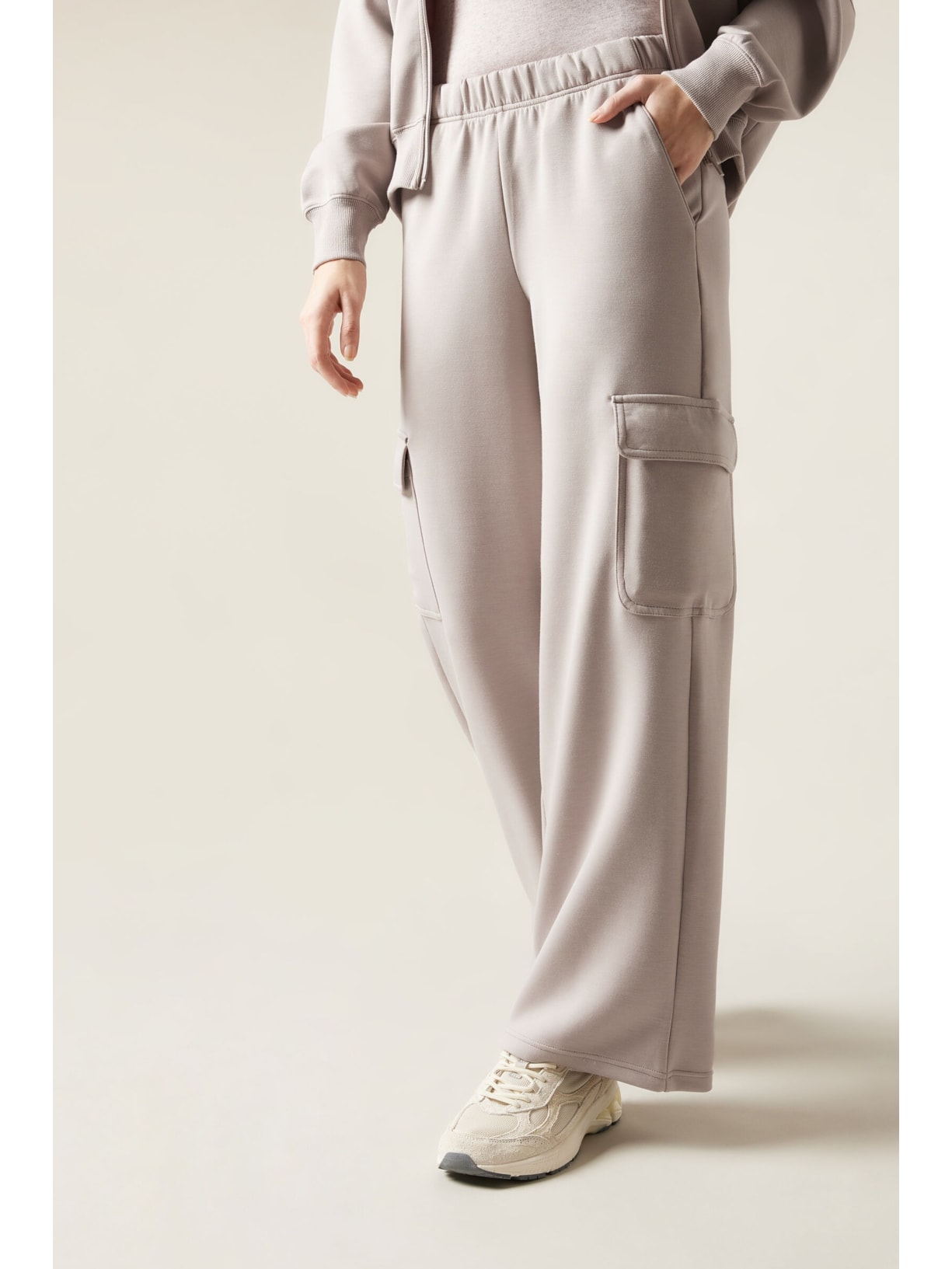 Calça Cargo Lux Lounge Cinza Calzedonia