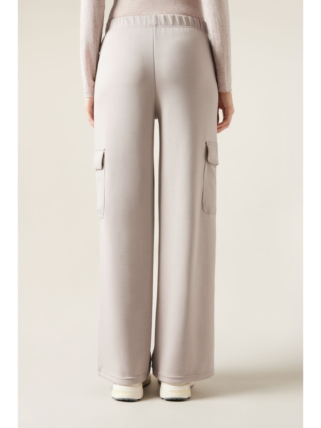 Calça Cargo Lux Lounge Cinza Calzedonia