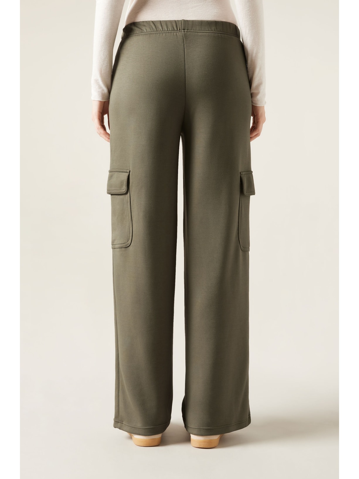 Calça Cargo Lux Lounge Verde Calzedonia