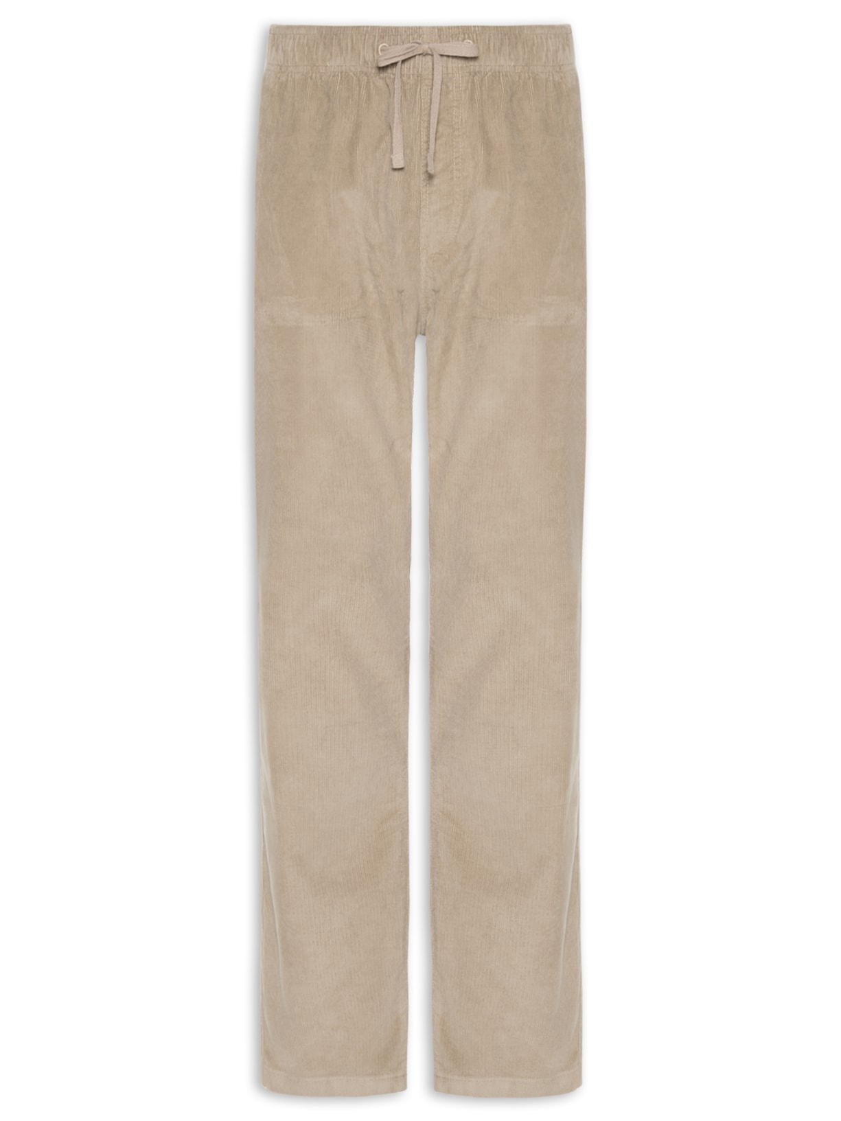 Calça Chino Masculina Reta Com Cordão de Ajuste Bege Tommy Jeans