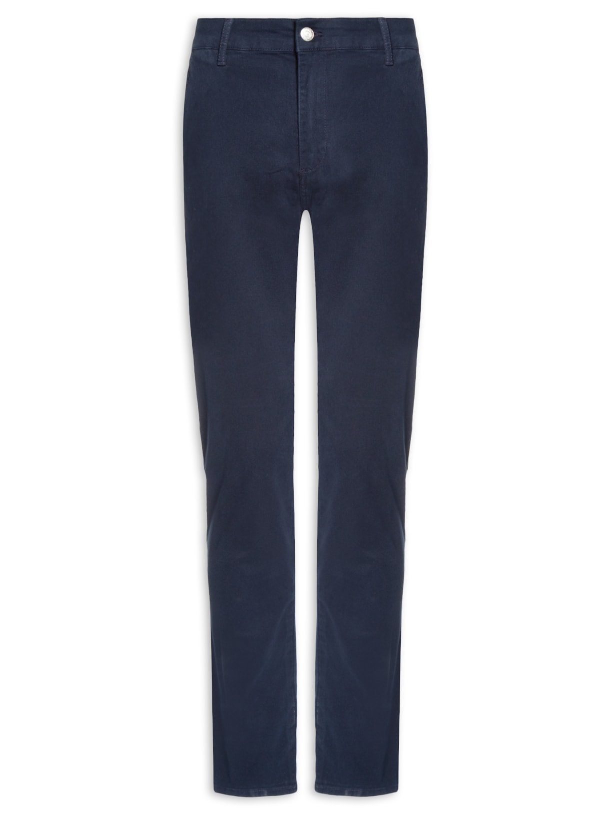 Calça Chino Masculina Slim Fit Scanton - Azul