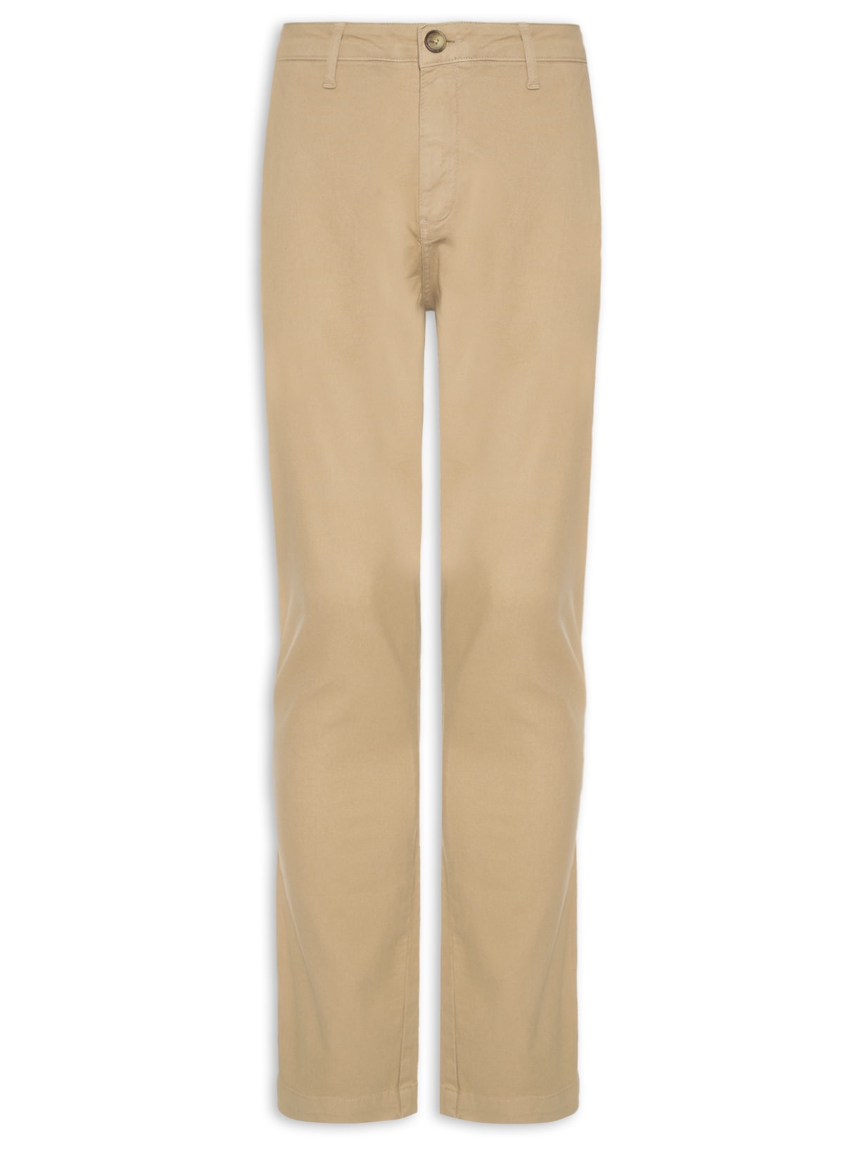 Calça Chino Slim Masculina II Bege Foxton