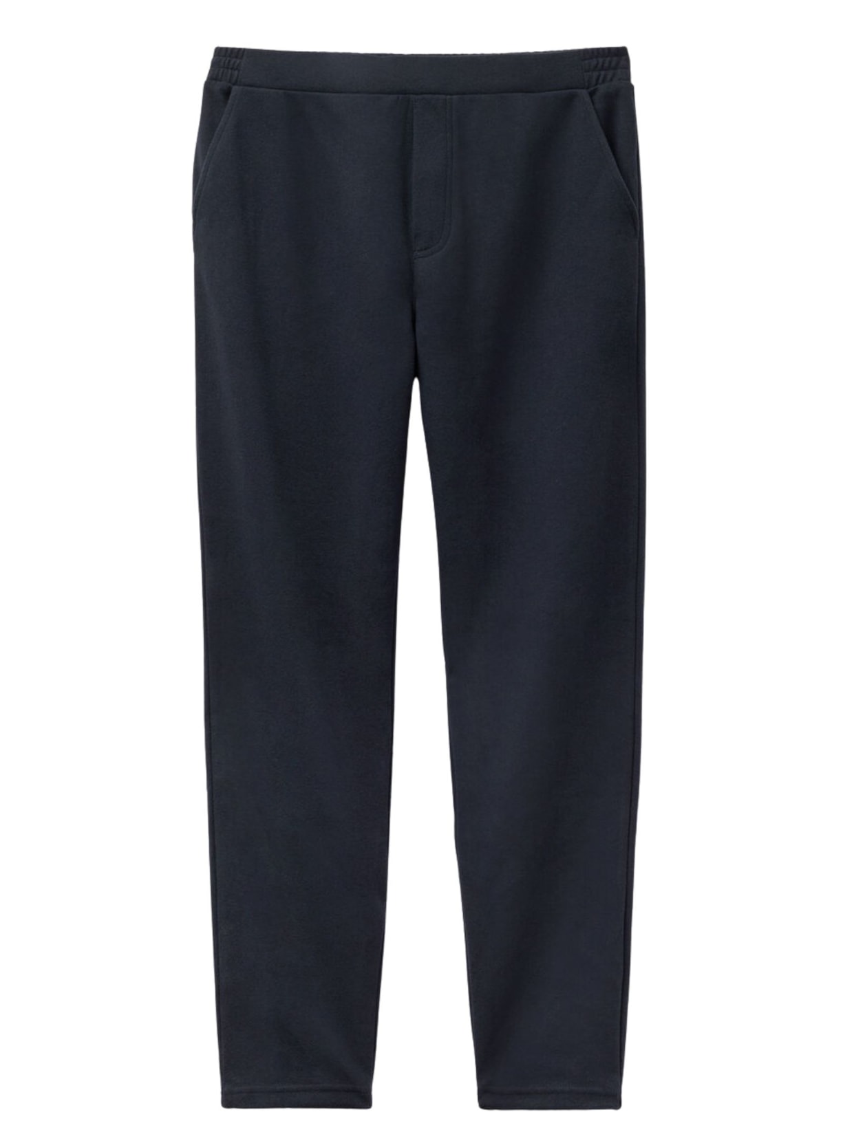 Calça Com Efeito Lã - Azul