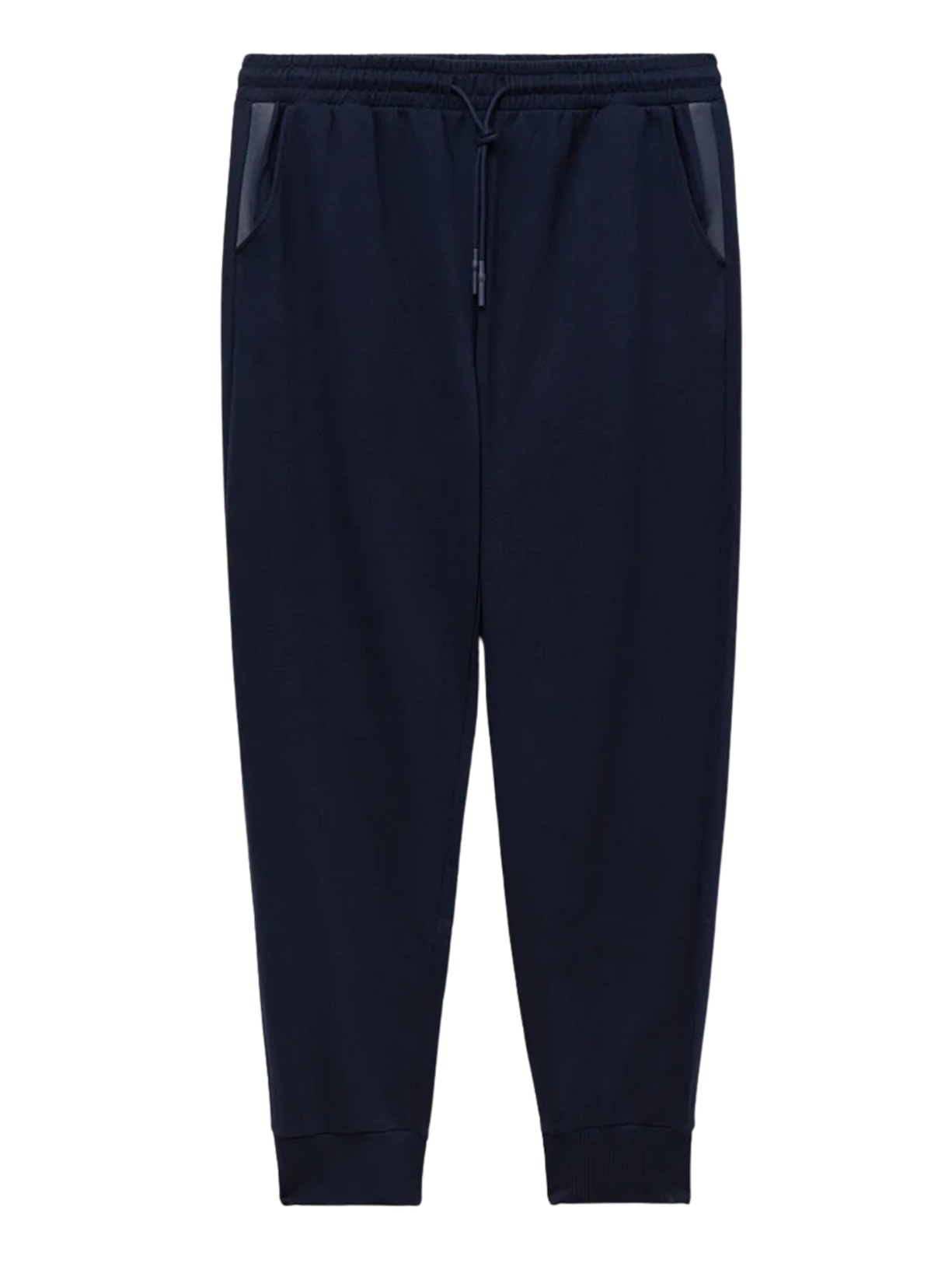 Calça Com Punho Em Algodão Azul Intimissimi