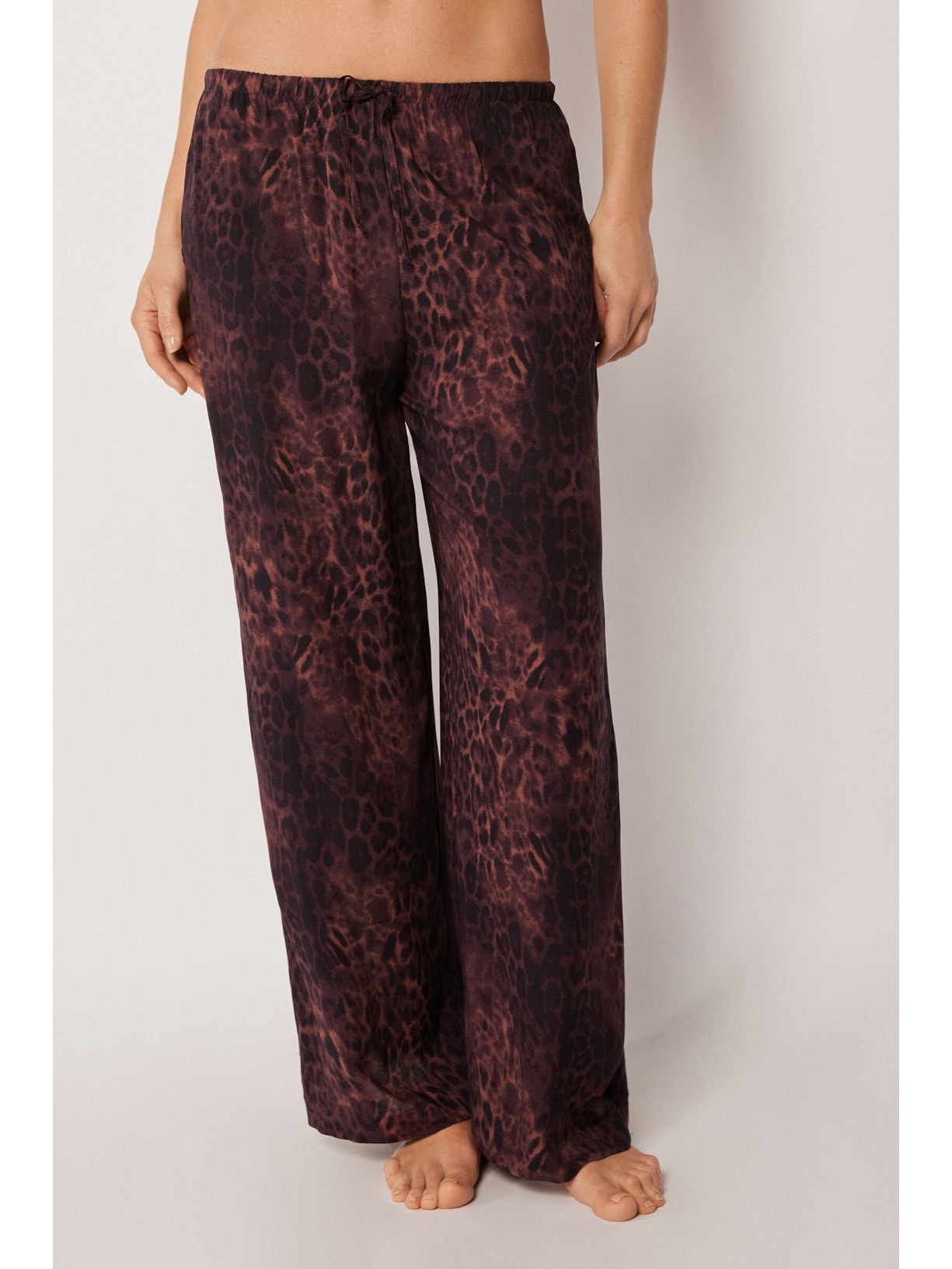 Calça Dark Animalier Marrom Calzedonia