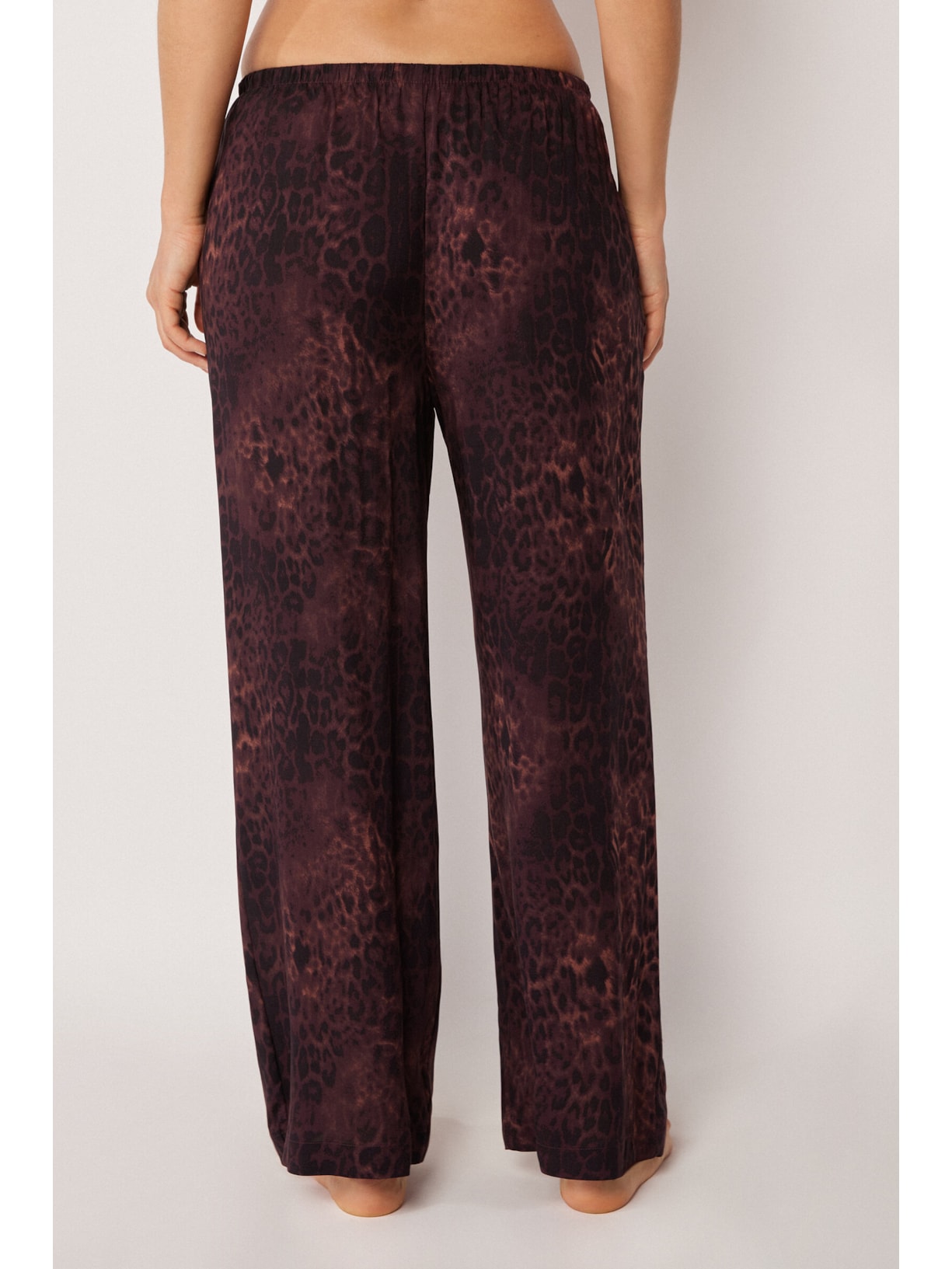 Calça Dark Animalier Marrom Calzedonia