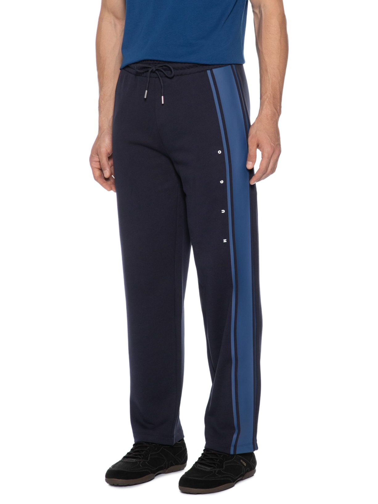 Calça De Moletom Masculina Demsipant Azul Hugo