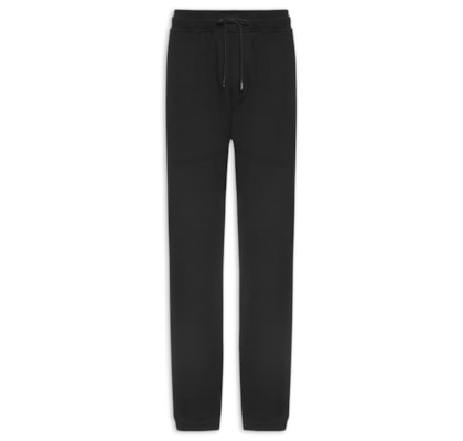 Calça de Moletom Masculina Slim Fit Com bolso - Preto