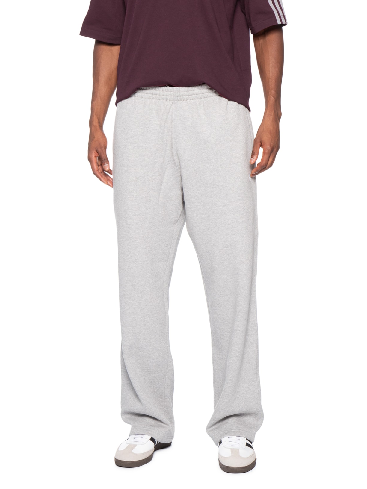 Calça de Moletom Masculina Trefoil Ess Cinza Adidas Originals