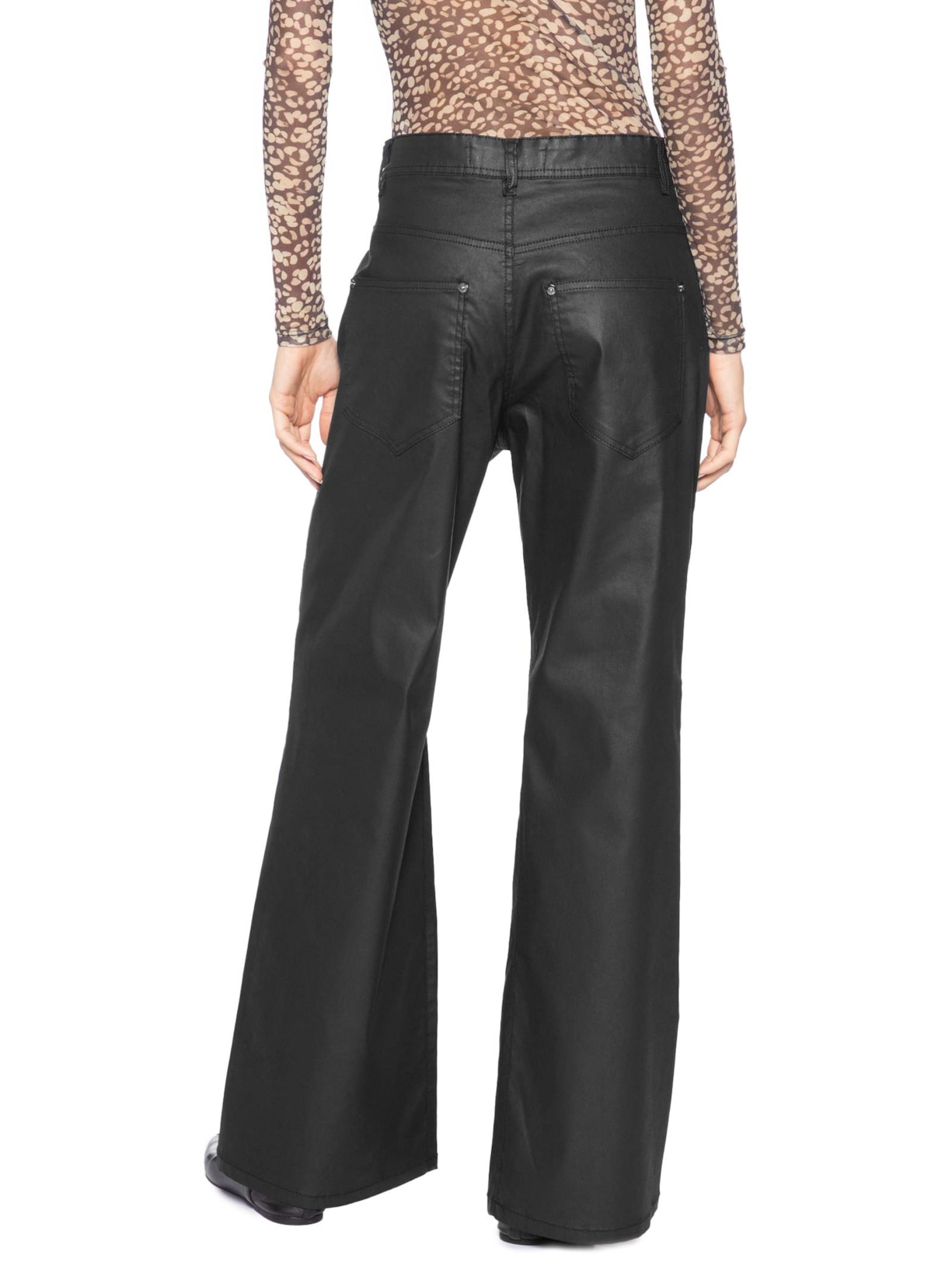 Calça de Sarja Feminina Preto Animale