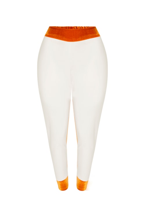 Calça Duo Caramelo - Off White