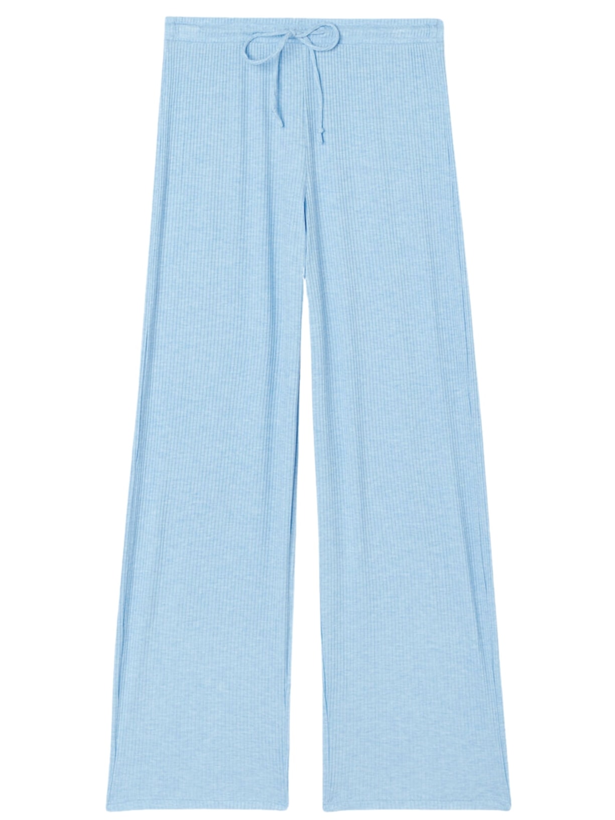 Calça Efeito Pantalona Em Modal Chic Comfort Azul Intimissimi