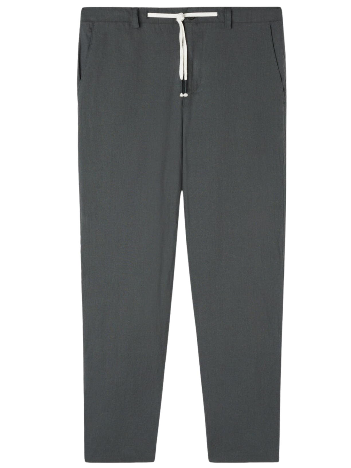 Calça Em Linho e Algodão - Verde