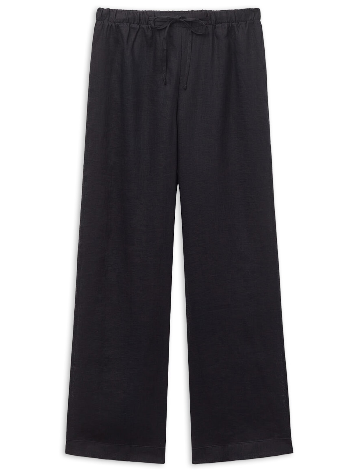 Calça Em Linho The Pure Linen - Preto