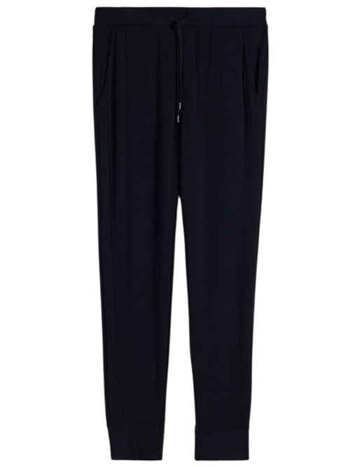 Calça Em Micromodal - Azul