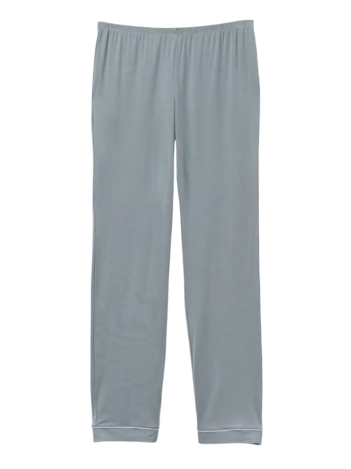 Calça Em Micromodal - Azul
