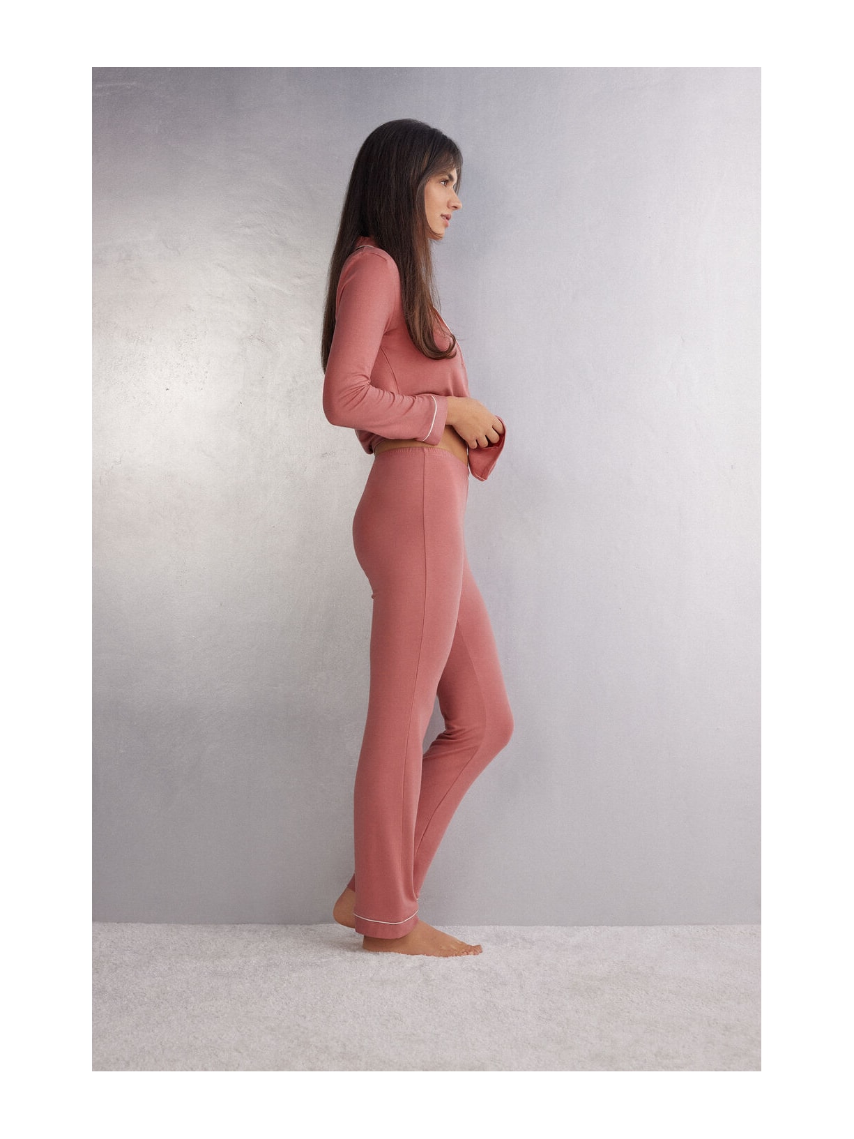 Calça Em Micromodal Rosa Intimissimi