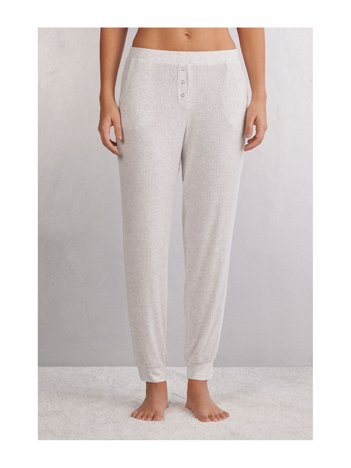 Calça Em Modal Chic Comfort Cinza Intimissimi