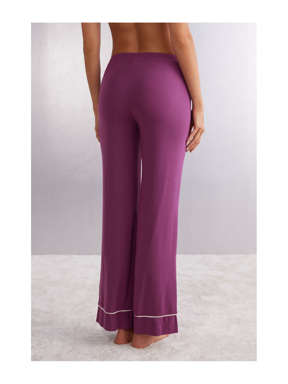 Calça Em Modal Pretty Flower Roxo Intimissimi
