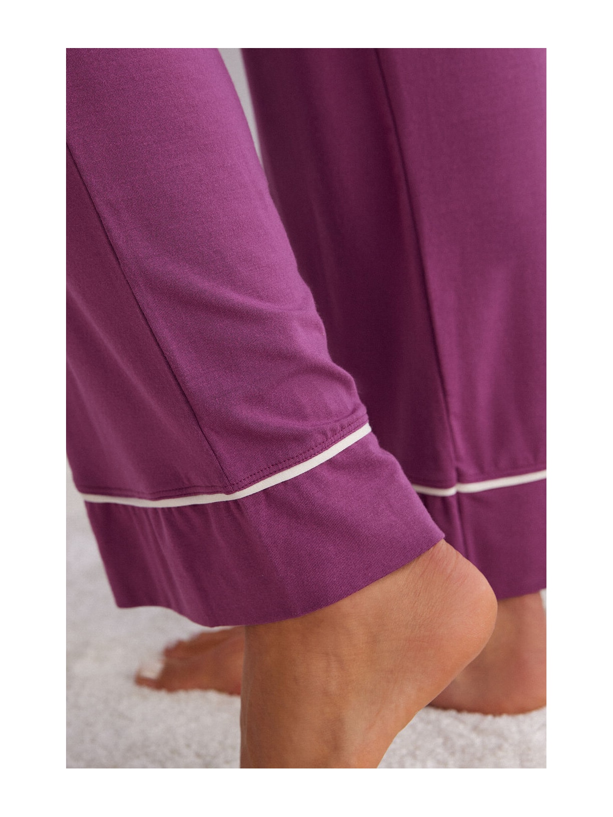 Calça Em Modal Pretty Flower Roxo Intimissimi