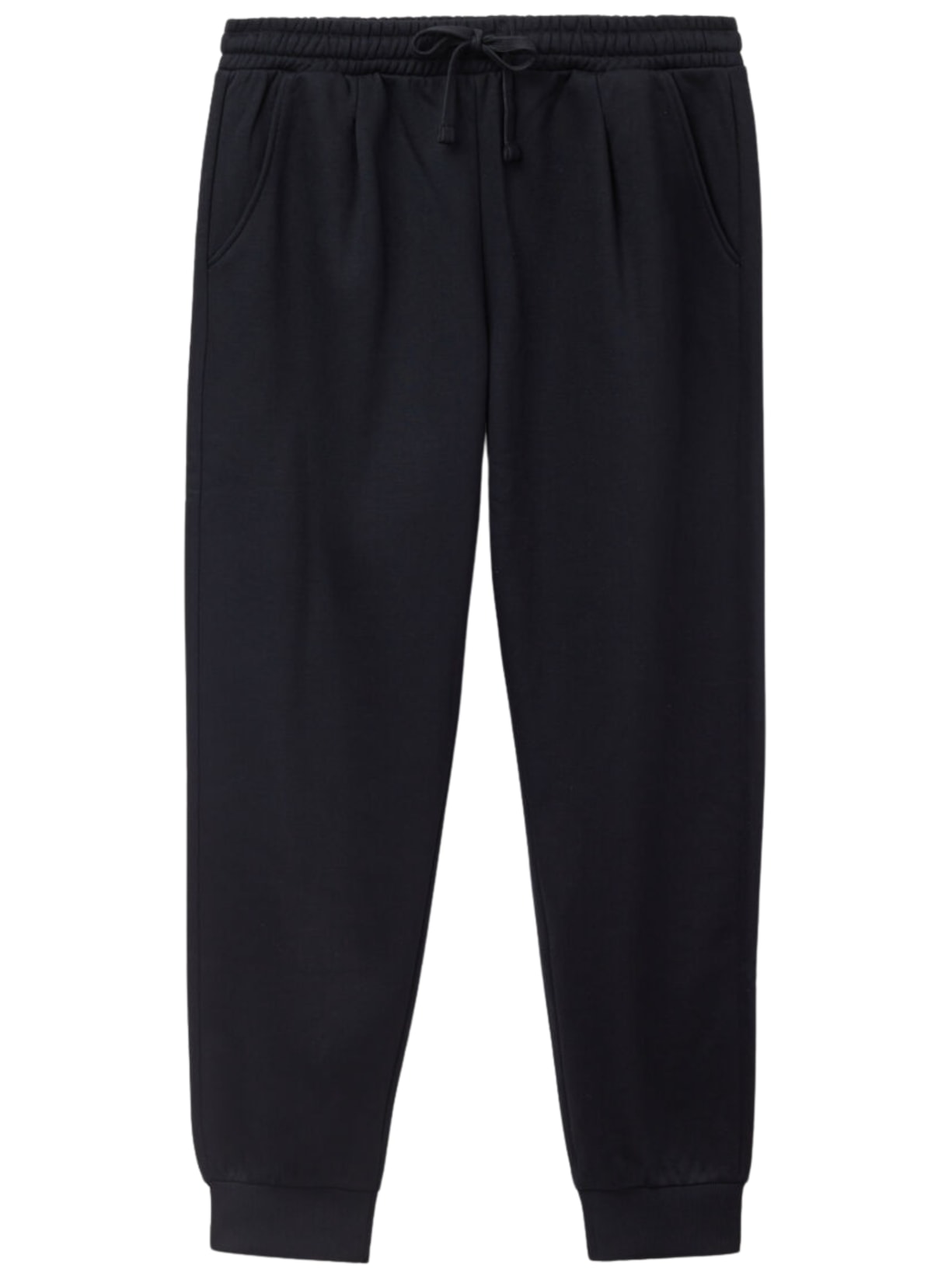 Calça Em Moletom Escovado - Preto