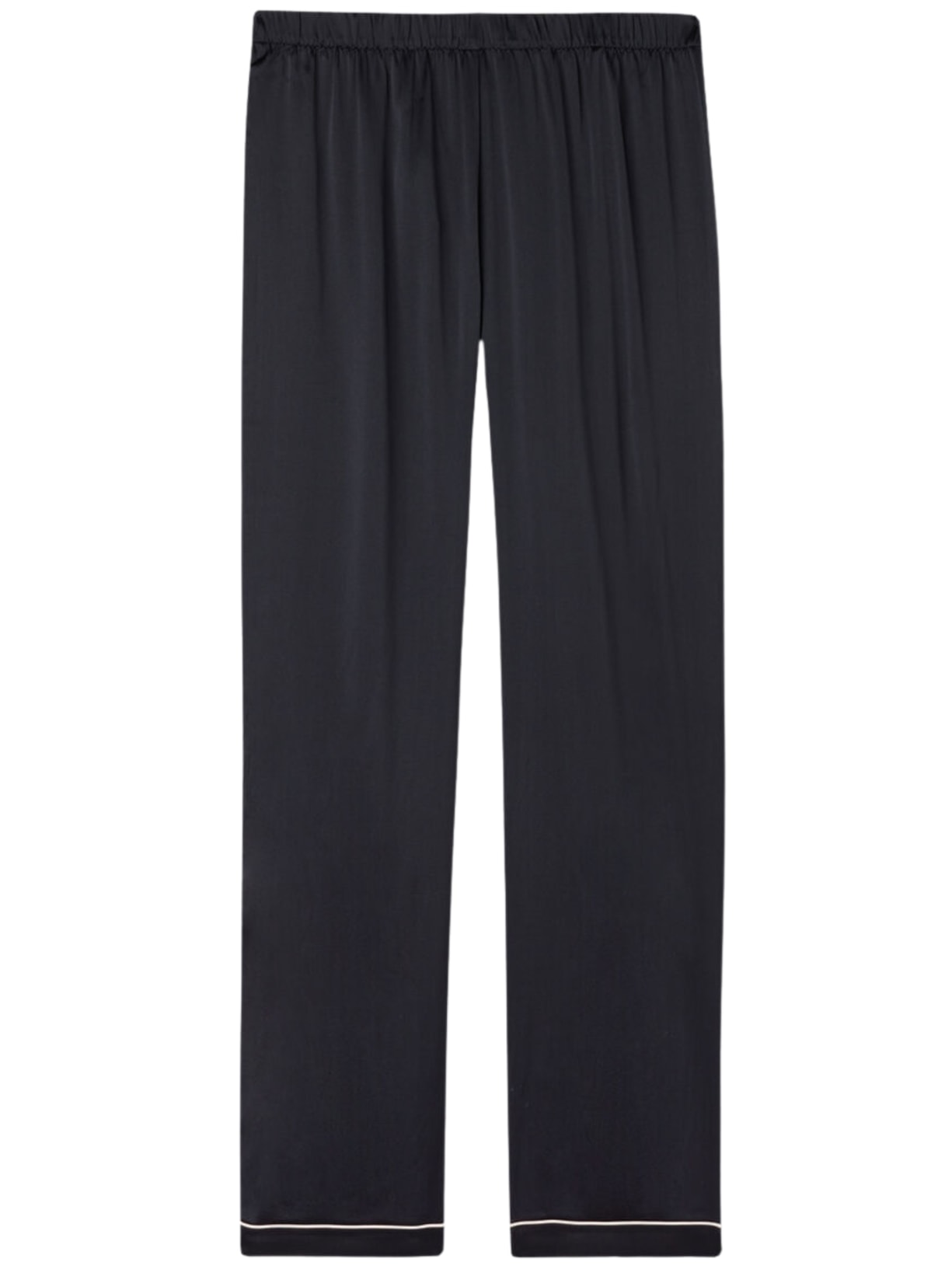 Calça Em Seda - Preto