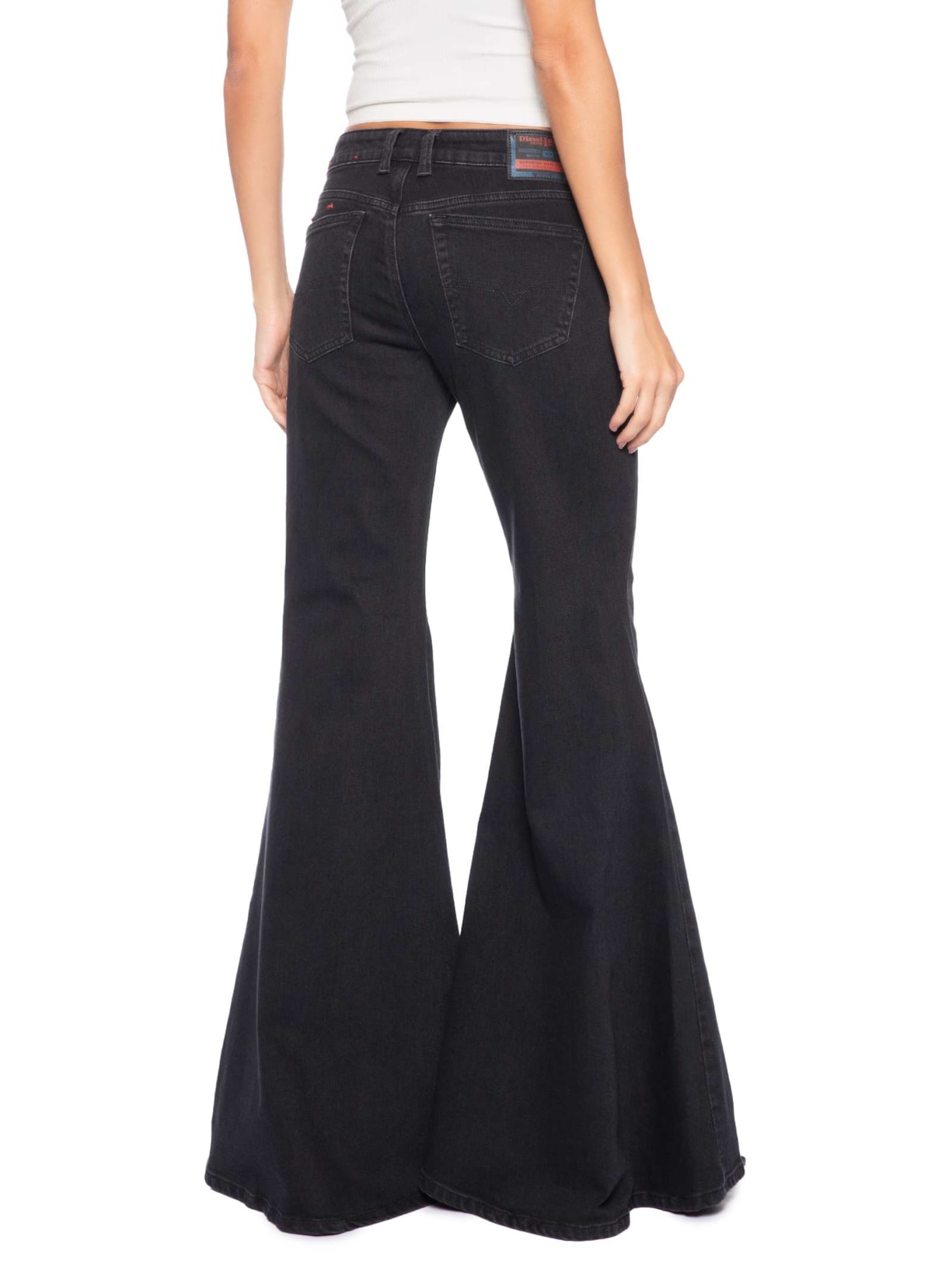 Calça Feminina 1970 D-Bleess L.32 Preto Diesel