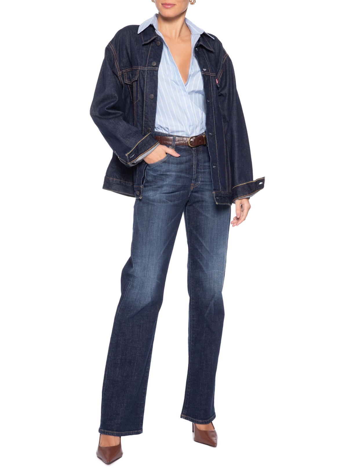 Calça Feminina 1971 D-Sent L.32 Azul Diesel