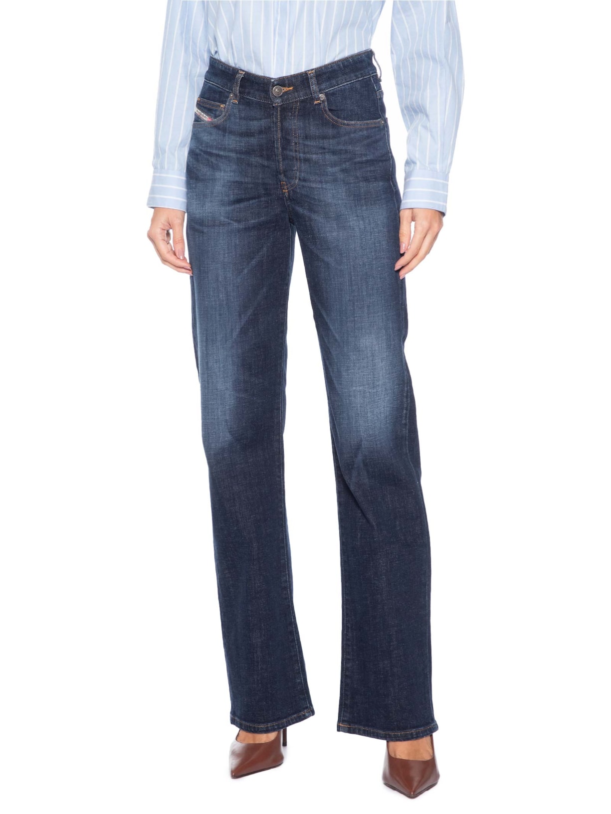 Calça Feminina 1971 D-Sent L.32 Azul Diesel