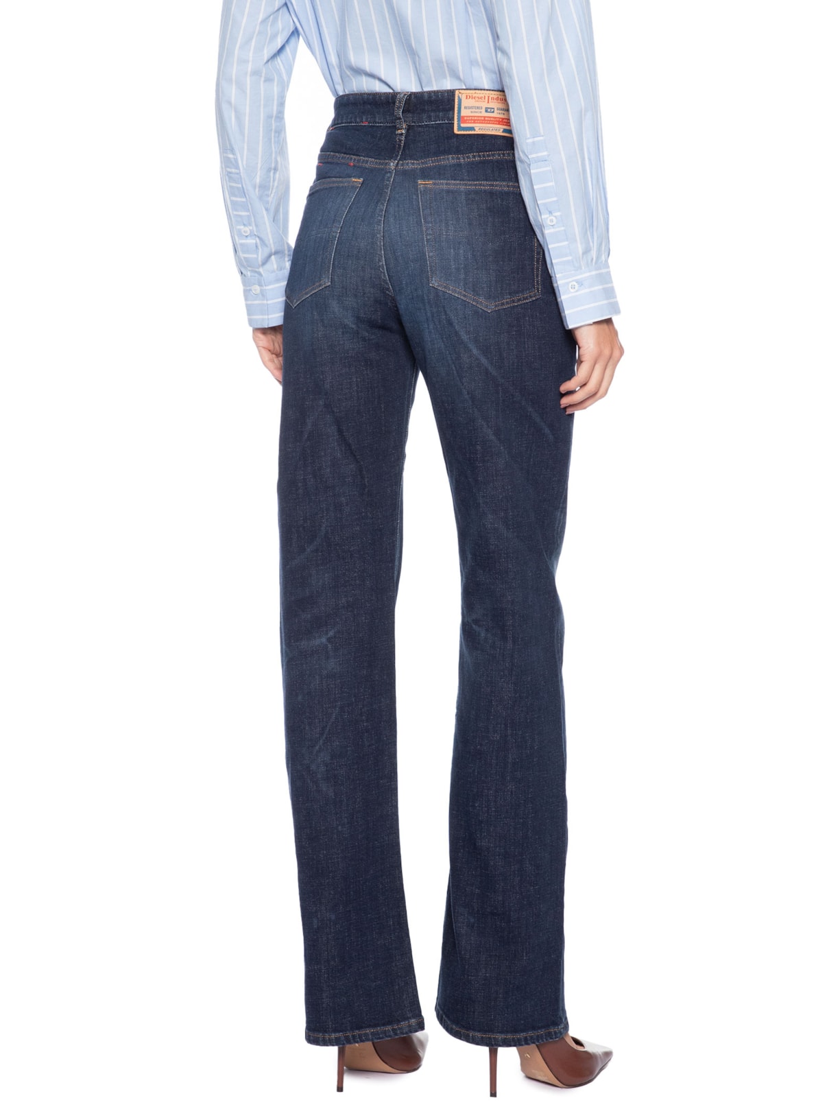 Calça Feminina 1971 D-Sent L.32 Azul Diesel